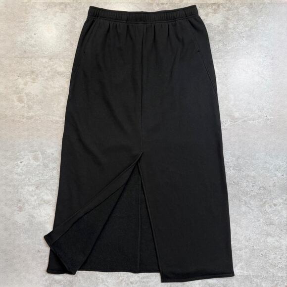 Relaxed Sweatpant Maxi Skirt - Picture 1 of 5